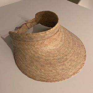 Nipomo straw visor